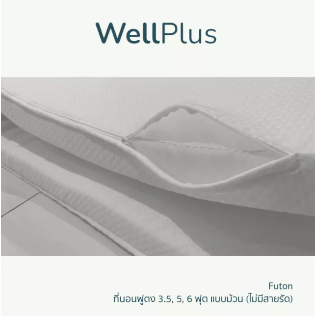 ที่นอนฟูตง Futon-Bed Hollow Conjugate 6 ฟุต 4