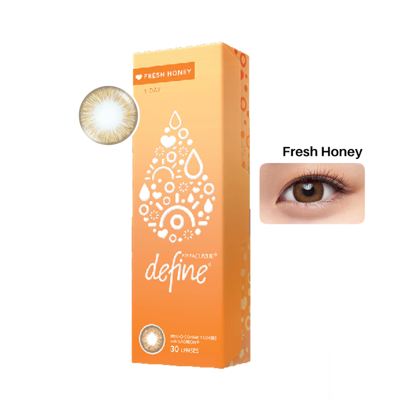 คอนแทคเลนส์สี 1 Day Define Fresh 2