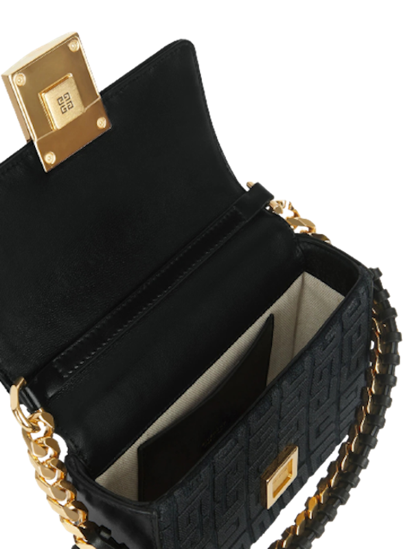 กระเป๋า Givenchy รุ่น Small 4G Bag In 4G Embroidered Canvas With Chain 4