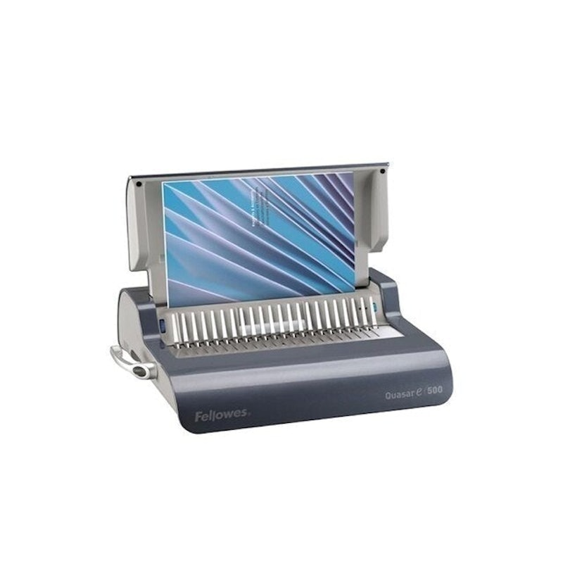 เครื่องเข้าเล่มกระดูกงูไฟฟ้า รุ่น Quasar E 500 1