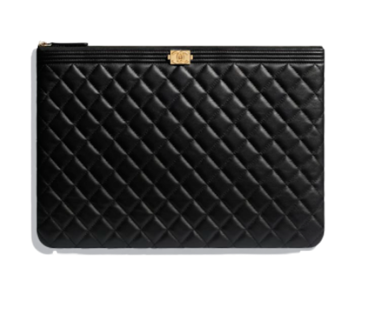 กระเป๋าผู้ชาย CHANEL กระเป๋าเพาช์ BOY CHANEL ใบใหญ่ 1