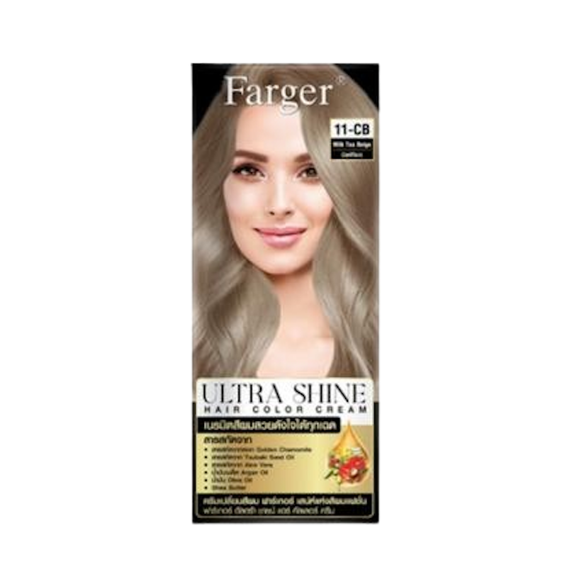 Ultra Shine Hair Color Cream 11-CB Milk Tea Beige 1