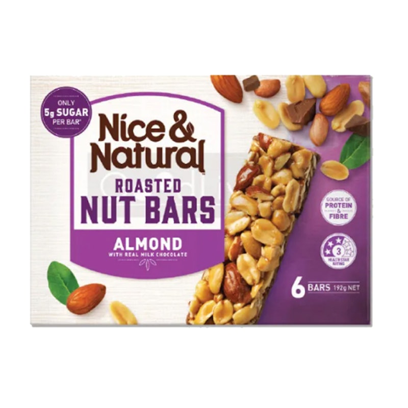 สแน็กบาร์ Roasted Nut Bars Peanut Almond 1