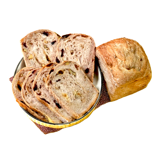 ซาวโดว์โฮลวีท Cranberry Walnut Wholewheat Sourdough 1