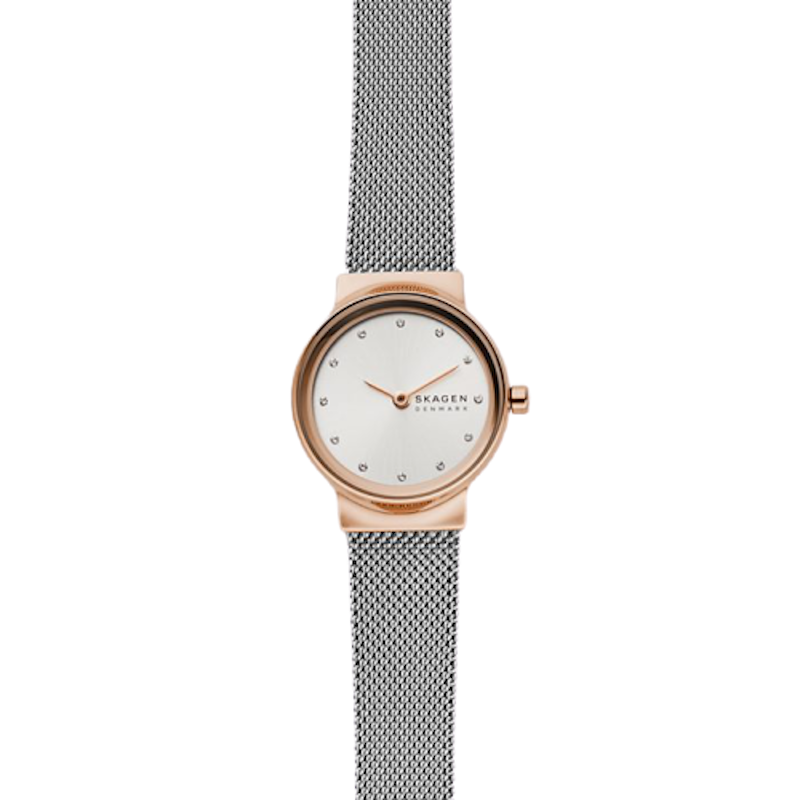 Freja Two-Tone Steel-Mesh Watch 1