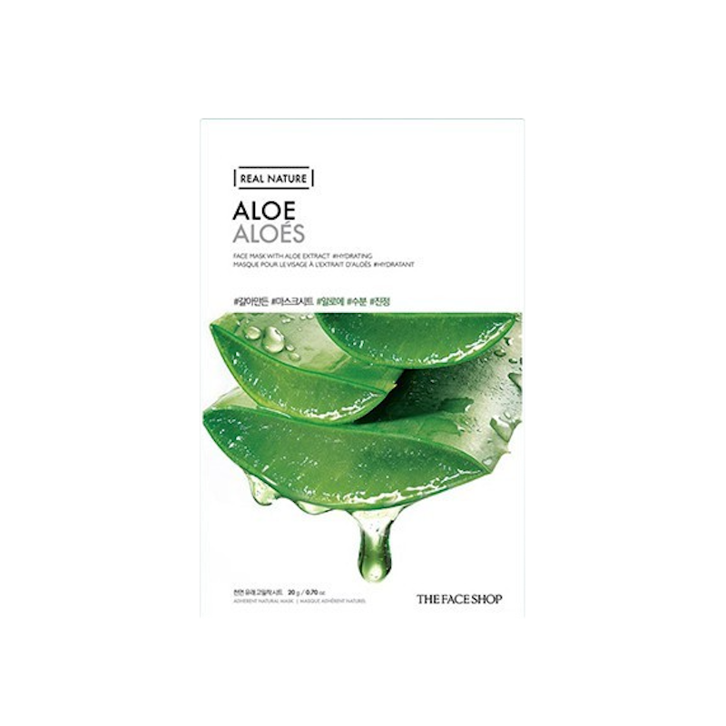 The Face Shop Natural Aloe Face Mask 1