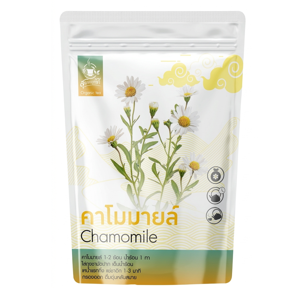 ชาดอกคาโมมายล์ Chamomile Tea 1