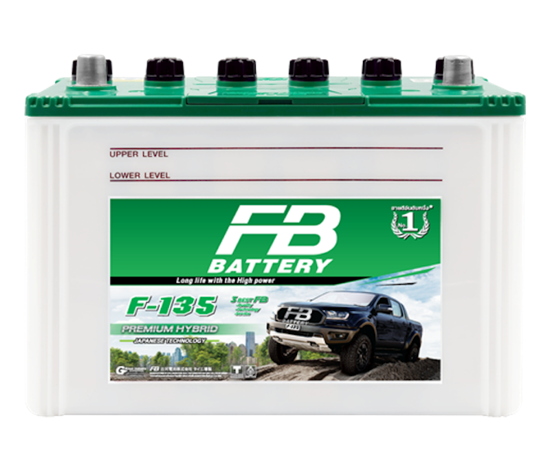 แบตรถยนต์ รุ่น F-135 1