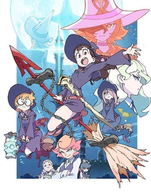 อนิเมะยูริ Little Witch Academia 1