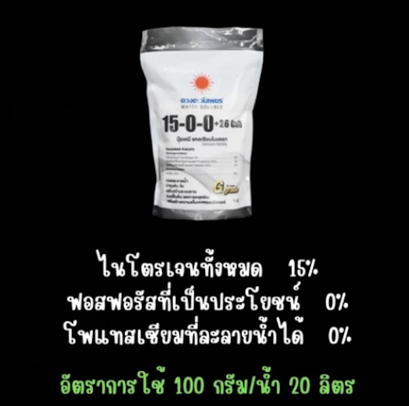 ปุ๋ยแคลเซียมไนเตรท 2