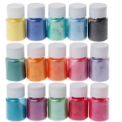 สีฝุ่น ผงไมก้ามุก