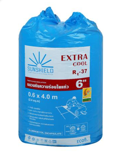 ฉนวนกันความร้อนแบบใยแก้ว รุ่น Extra Cool  1
