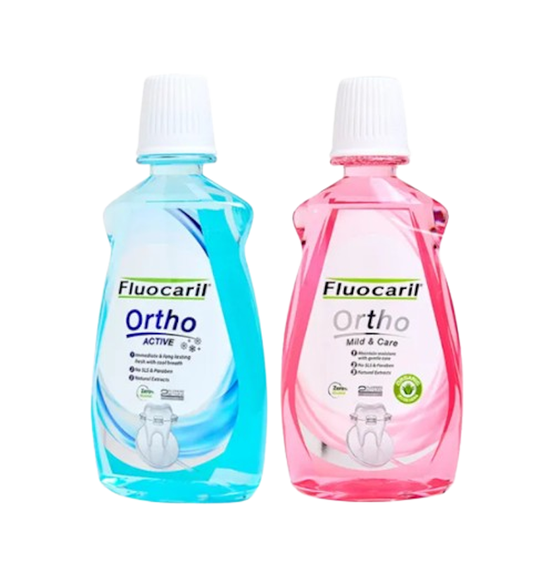 น้ำยาบ้วนปาก Orthodontics Mouthwash Active 1