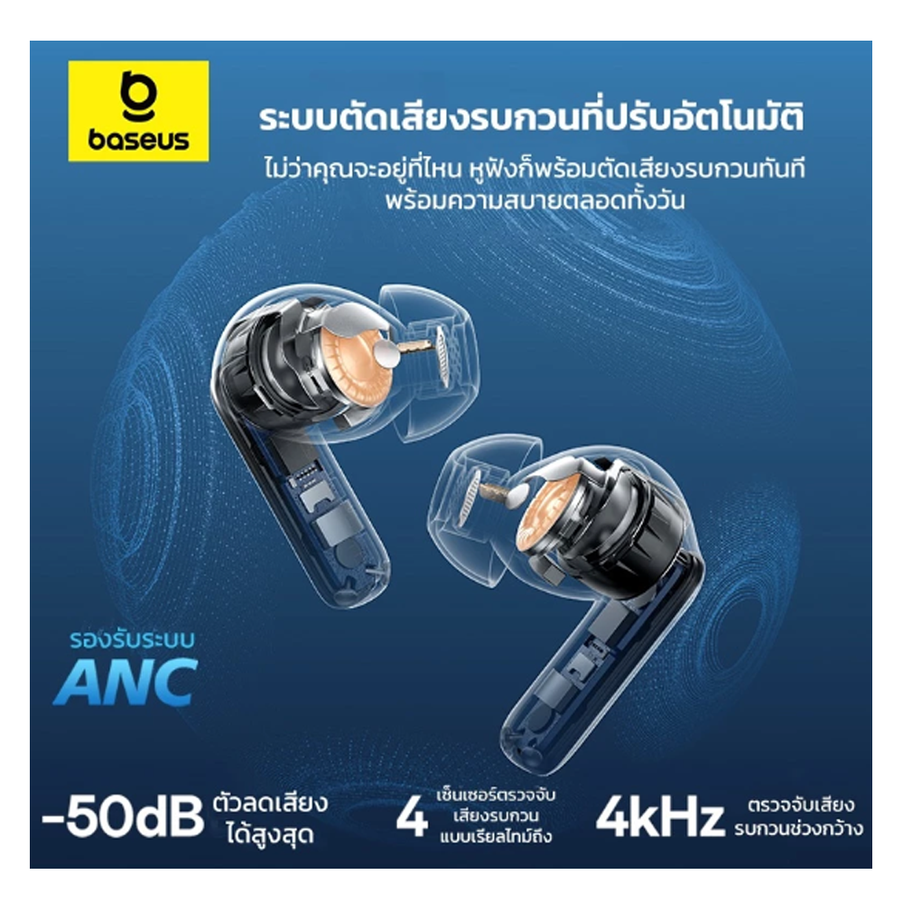 หูฟังบลูทูธไร้สาย Bass BP1 Pro 3