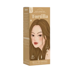สีย้อมผมออร์แกนิก #396 Milk Tea Brown