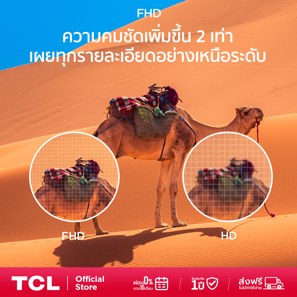 ทีวี 40 นิ้ว FHD QLED Google TV 2