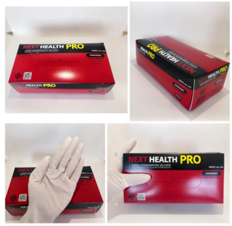 Latex Examination Powder Gloves 2