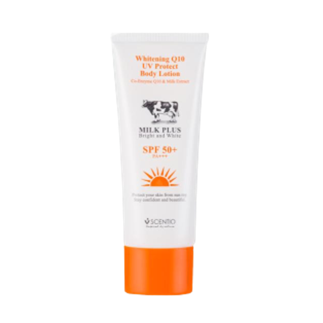 Scentio Milk Plus Whitening Q10 UV Protect Body Lotion  1