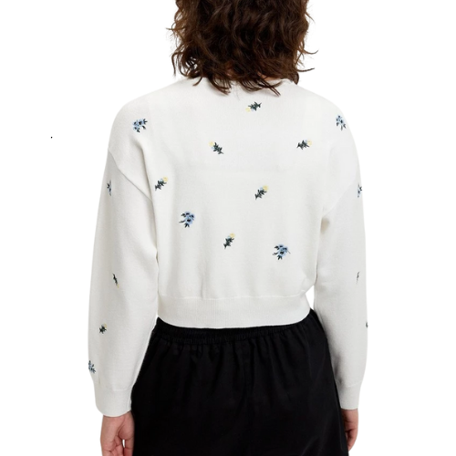 Floral Embroidery Cardigan 2