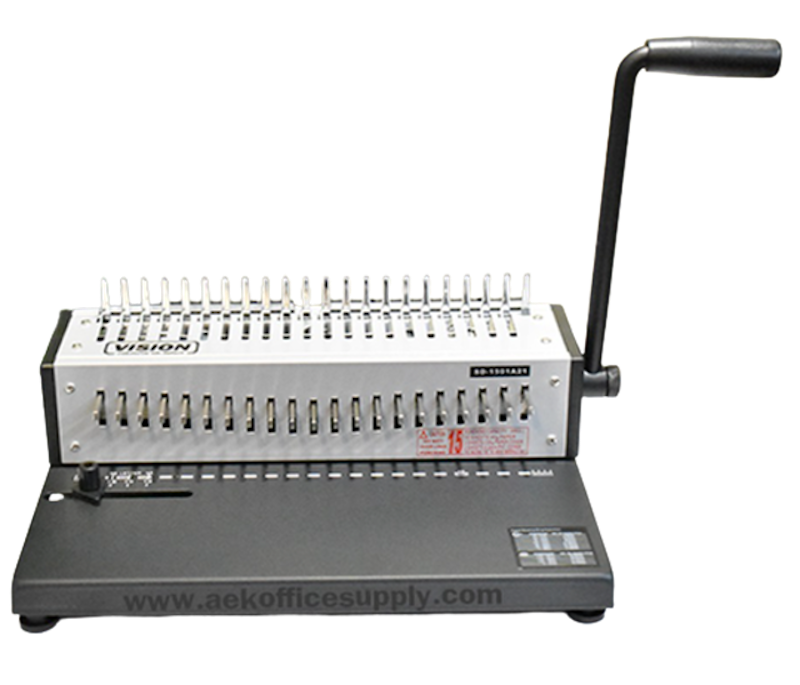 เครื่องเข้าเล่มกระดูกงู รุ่น Vision 1501A21 1