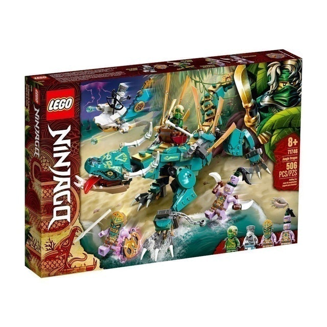 ตัวต่อเสริมทักษะสำหรับเด็ก NINJAGO Jungle Dragon 1