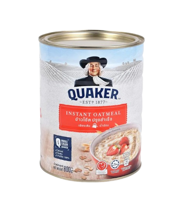 Instant Oatmeal เควกเกอร์ ข้าวโอ้ตปรุงสำเร็จ 1