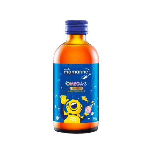 วิตามินรวม Omega-3 Plus Lysine and Multivitamin Forte 1