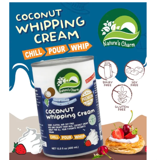 วิปปิ้งครีมมะพร้าว Coconut Whipping Cream 2
