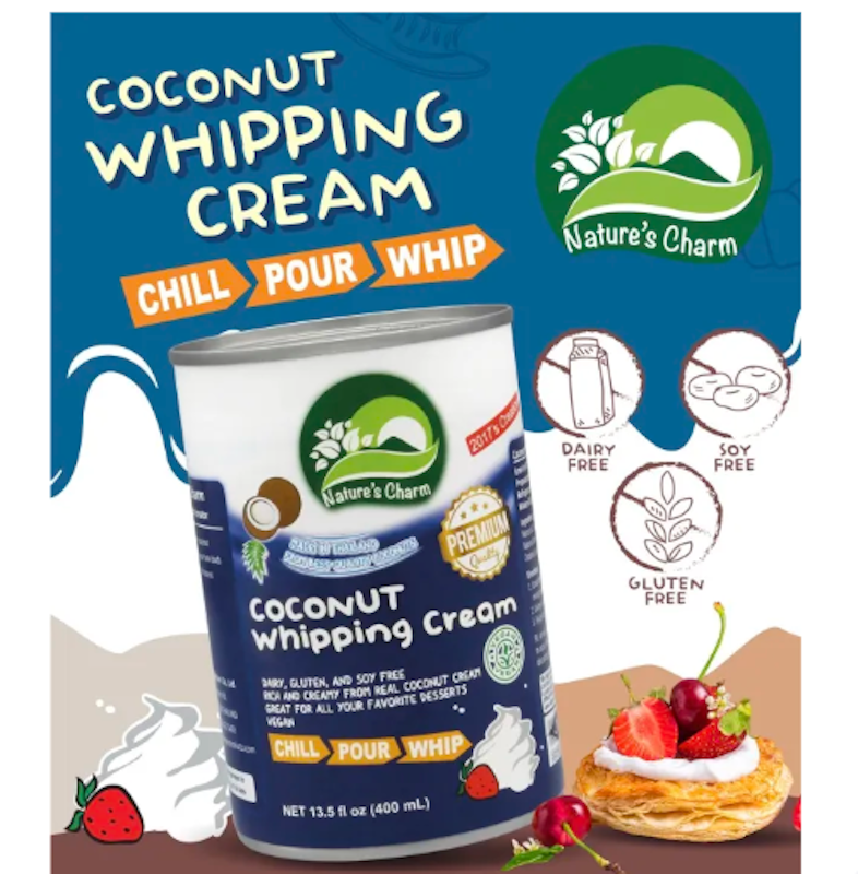 วิปปิ้งครีมมะพร้าว Coconut Whipping Cream 2