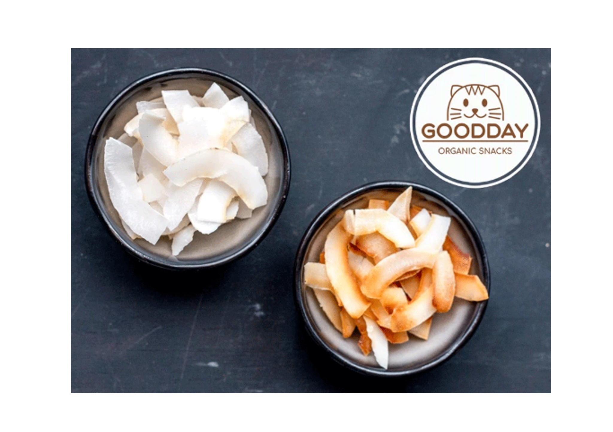 มะพร้าวอบกรอบ Organic Snacks  3