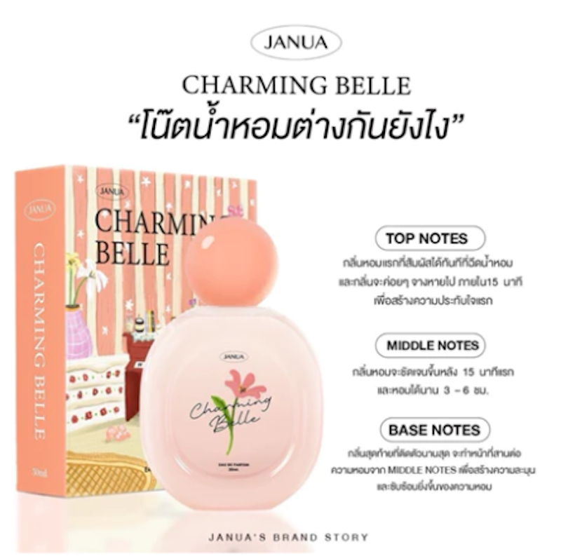 น้ำหอมสำหรับผู้หญิง กลิ่น Charming Belle 2