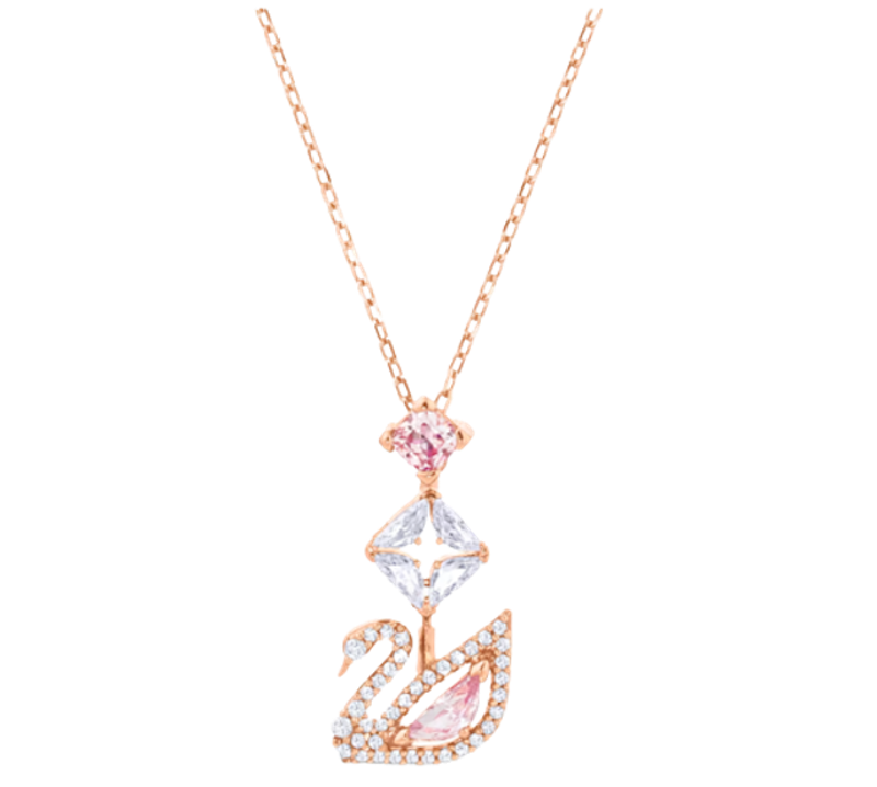 สร้อย Swarovski รุ่น Dazzling Swan Y necklace 1