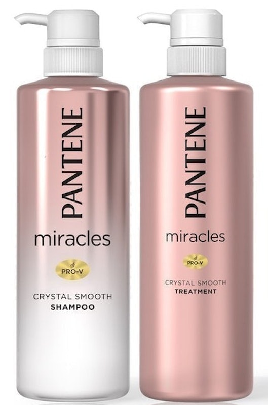 แชมพูและครีมนวดผม Miracle Crystal Smooth Shampoo + Conditioner 1