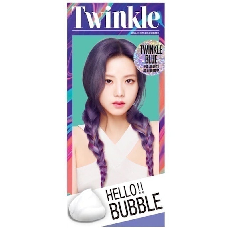 ยาย้อมผม สีพาสเทล Hello Bubble Foam Color 9B 1