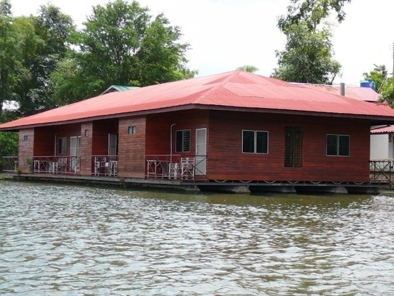 ที่พักกาญจนบุรี ริมน้ำ วีเอ็น เกสต์เฮาส์ กาญจนบุรี 2
