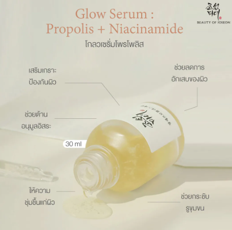Glow Serum Propolis + Niacinamide 3