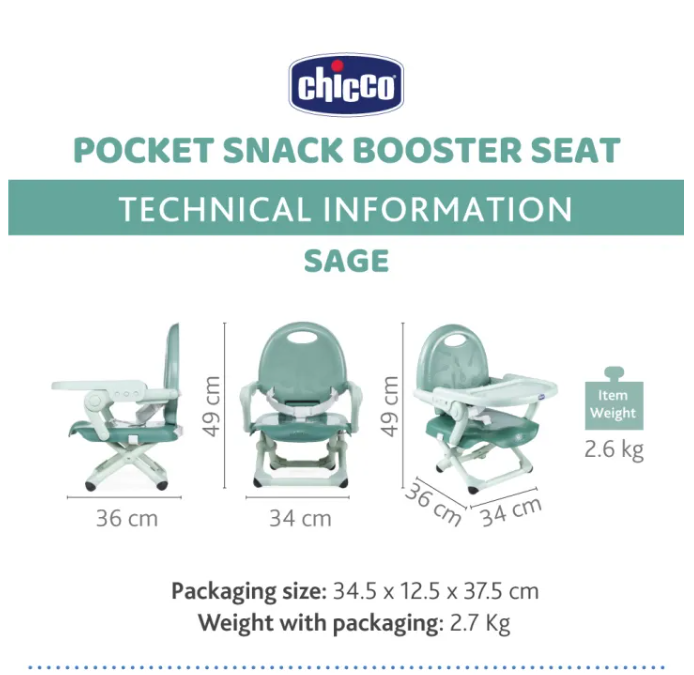 Pocket Snack Booster Seat  2