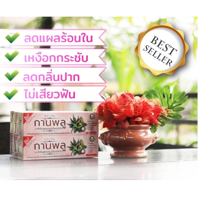 ยาสีฟันสูตรสมุนไพรสกัด 2