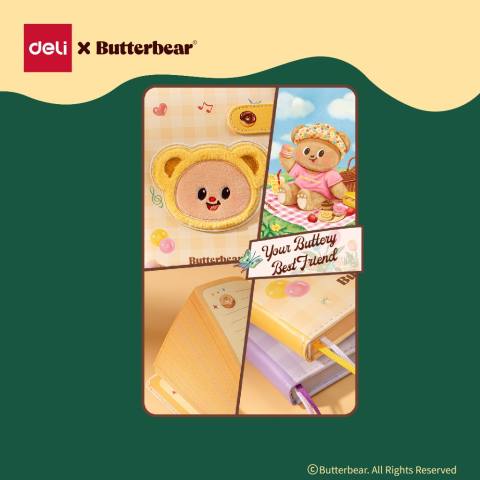สมุดปกหนัง บัตเตอร์แบร์ 3