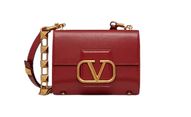 กระเป๋า Valentino รุ่น Stud Sign Grainy Calfskin Shoulder Bag 3