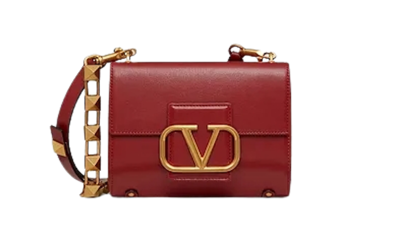 กระเป๋า Valentino รุ่น Stud Sign Grainy Calfskin Shoulder Bag 3