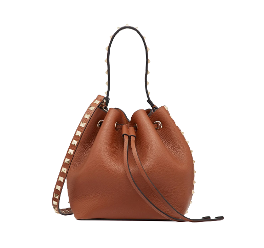 กระเป๋า Valentino รุ่น Rockstud Grainy Calfskin Bucket Bag 3