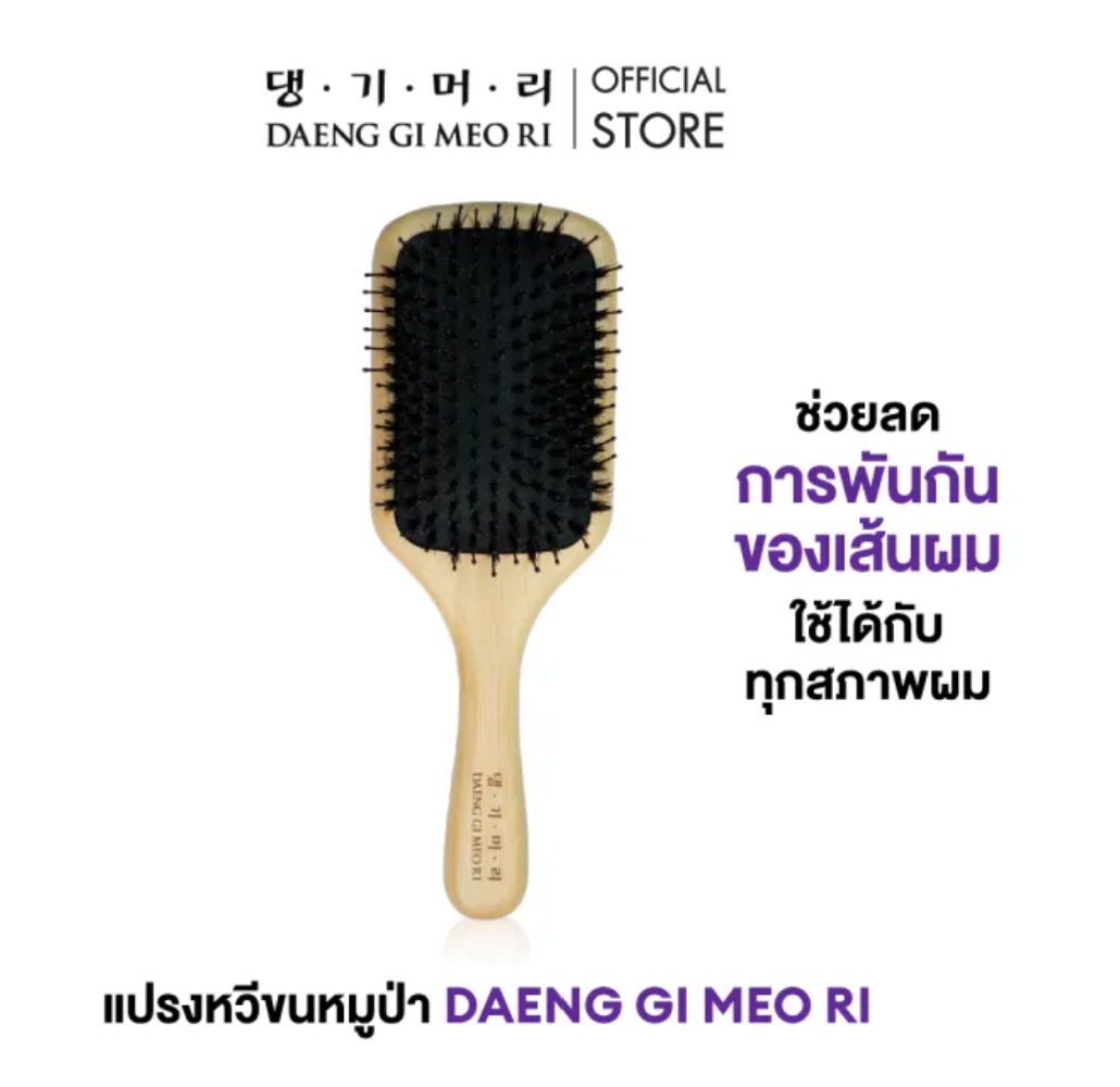 Hair Brush หวีขนหมูป่า 2