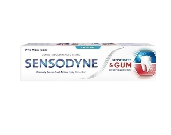 ยาสีฟัน ฟื้นฟูและปกป้องอาการเสียวฟัน Sensitivity & Gum 