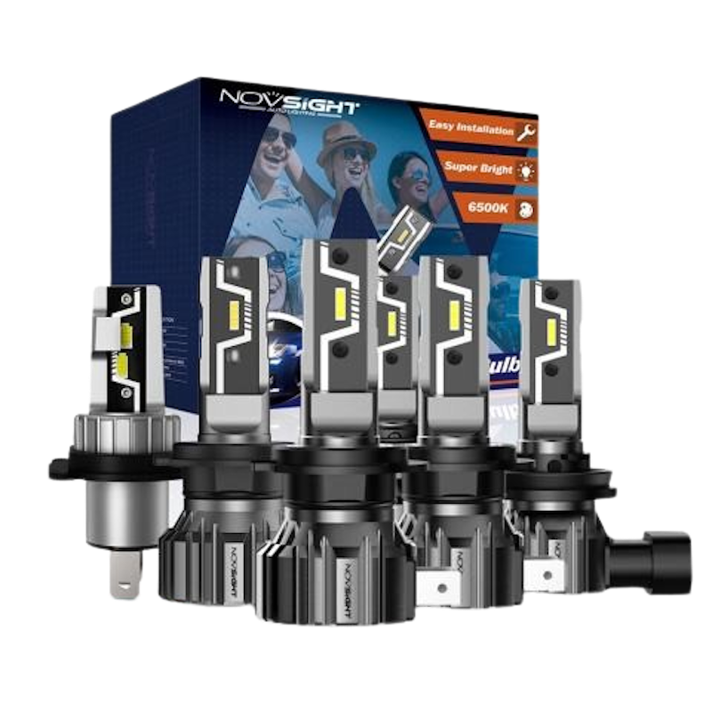 หลอดไฟ LED หน้ารถยนต์ N57 1