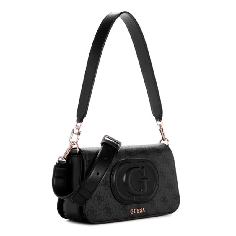 ECO MIETTA Flap Shoulder Bag Black 2