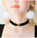 7. No Brand – Moon Pendant Necklace Choker 1