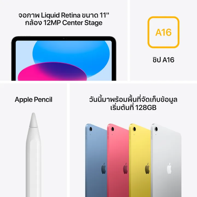 iPad A16 Wi - Fi (11th Gen) 3