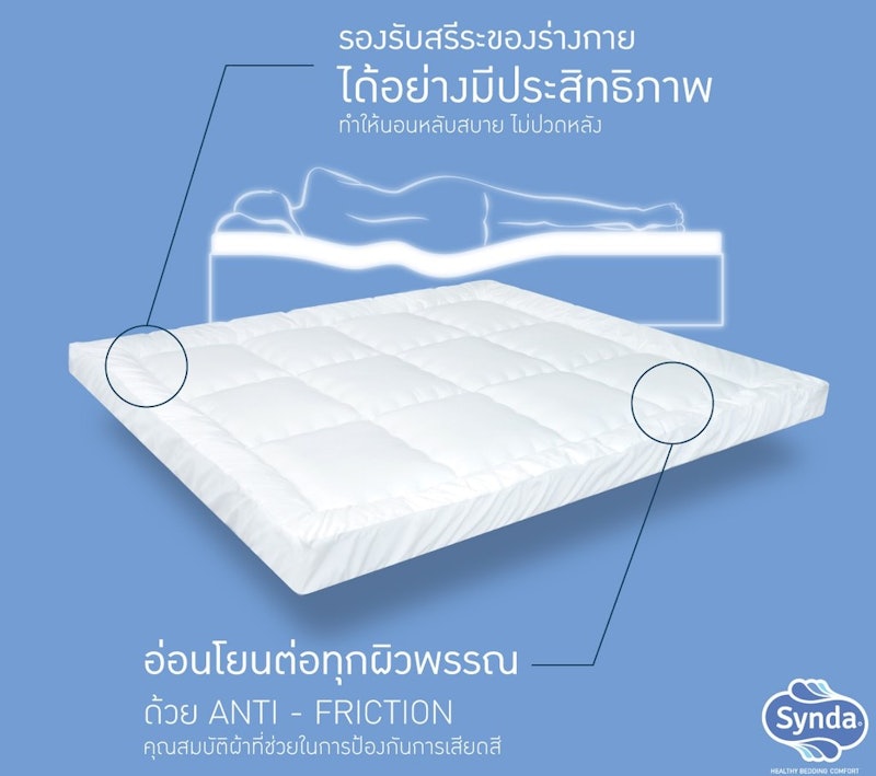 ท็อปเปอร์ หนา 4 นิ้ว นุ่มแน่น 3