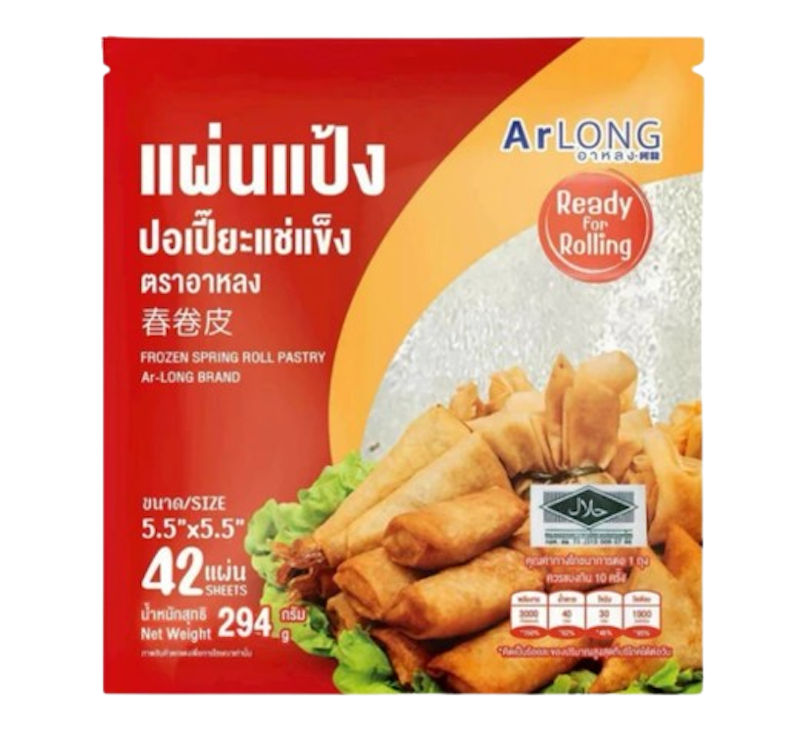 แผ่นแป้งปอเปี๊ยะแช่แข็ง 1